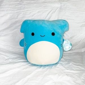 Hakim the Tie Dye Hammerhead Shark Squishmallow 2022 Release 14”